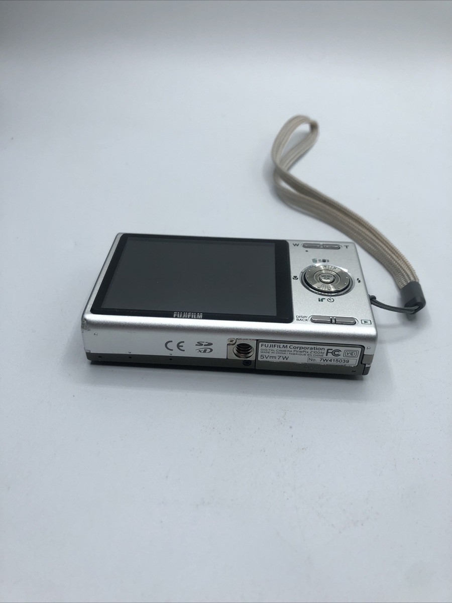 B6 Fujifilm Finepix Z100fd 8.0MP Digital Camera - Grey Untested No