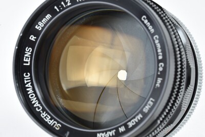 Canon Super Canomatic R 58mm f1.2 Lens FL / FD Mount [Very good