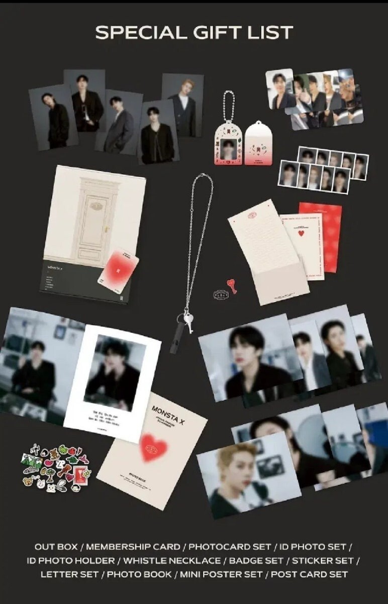 MONSTA X 8th Gen Official Fanclub Monbebe Kit | eBay