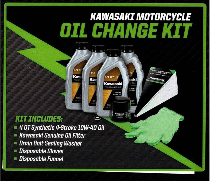 Kawasaki OEM Oil Change Kit Ninja ZX-10R/ZX-10RR (2016-2021