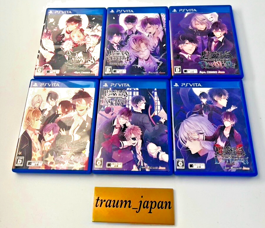 Lot 6 DIABOLIK LOVERS LIMITED V EDITION BLOOD VANDEAD LUNATIC LOST