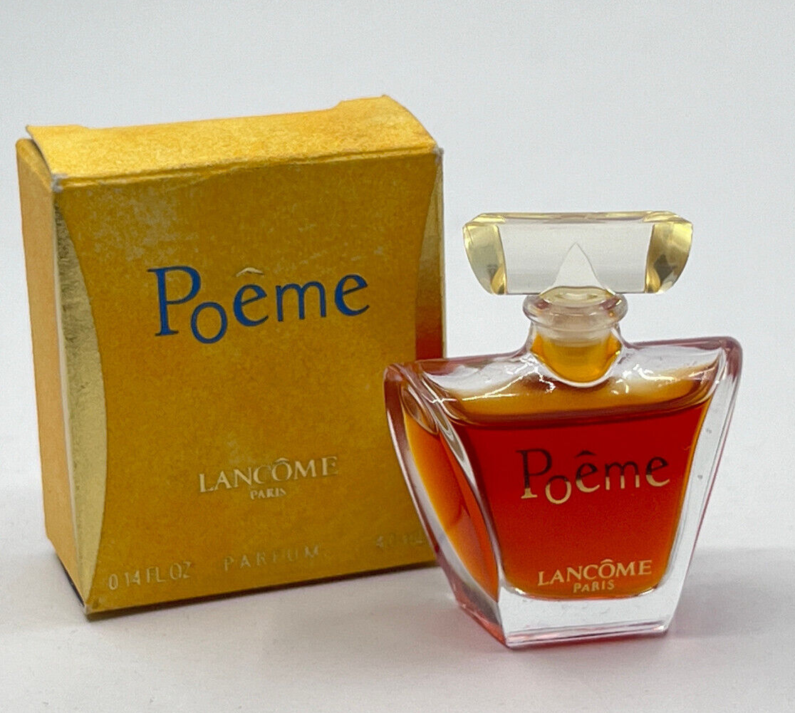 Poeme Lancome Parfum Splash-0.14 oz (NIB) VINTAGE *Check | eBay