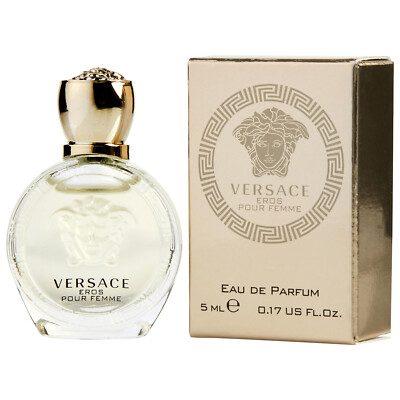 VERSACE Eros Pour Femme Eau de Parfum Women Perfume 0.17 oz 5ml