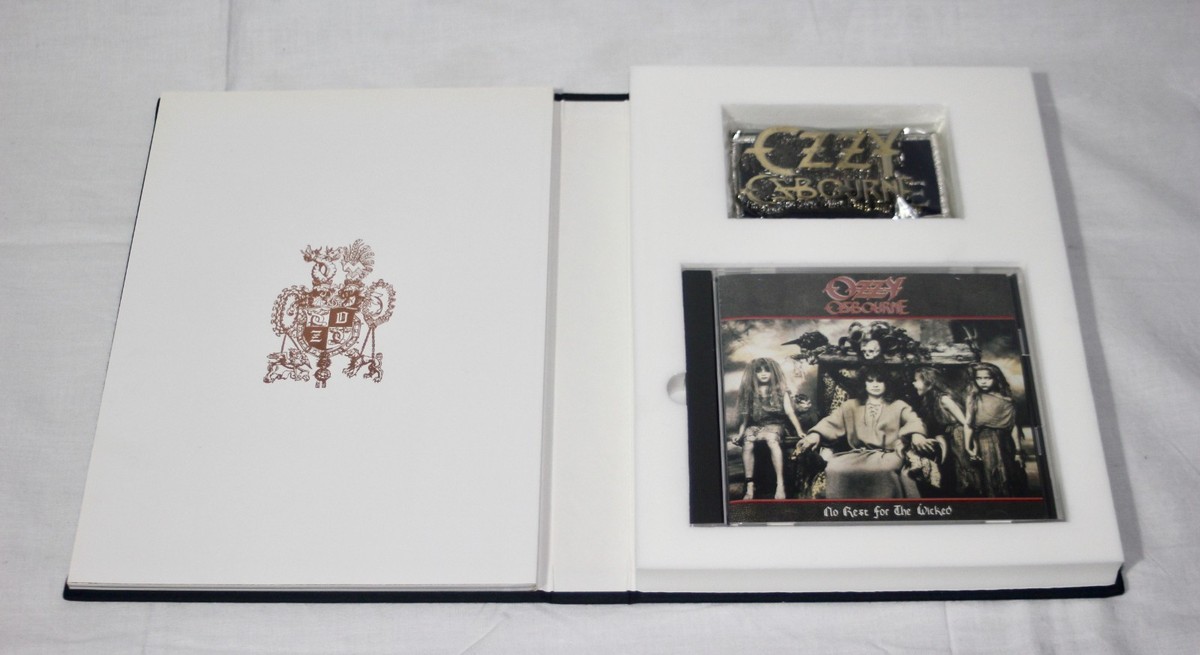 Ozzy Osbourne No Rest for The Wicked 1 1988 Japan Bible of Ozz CD