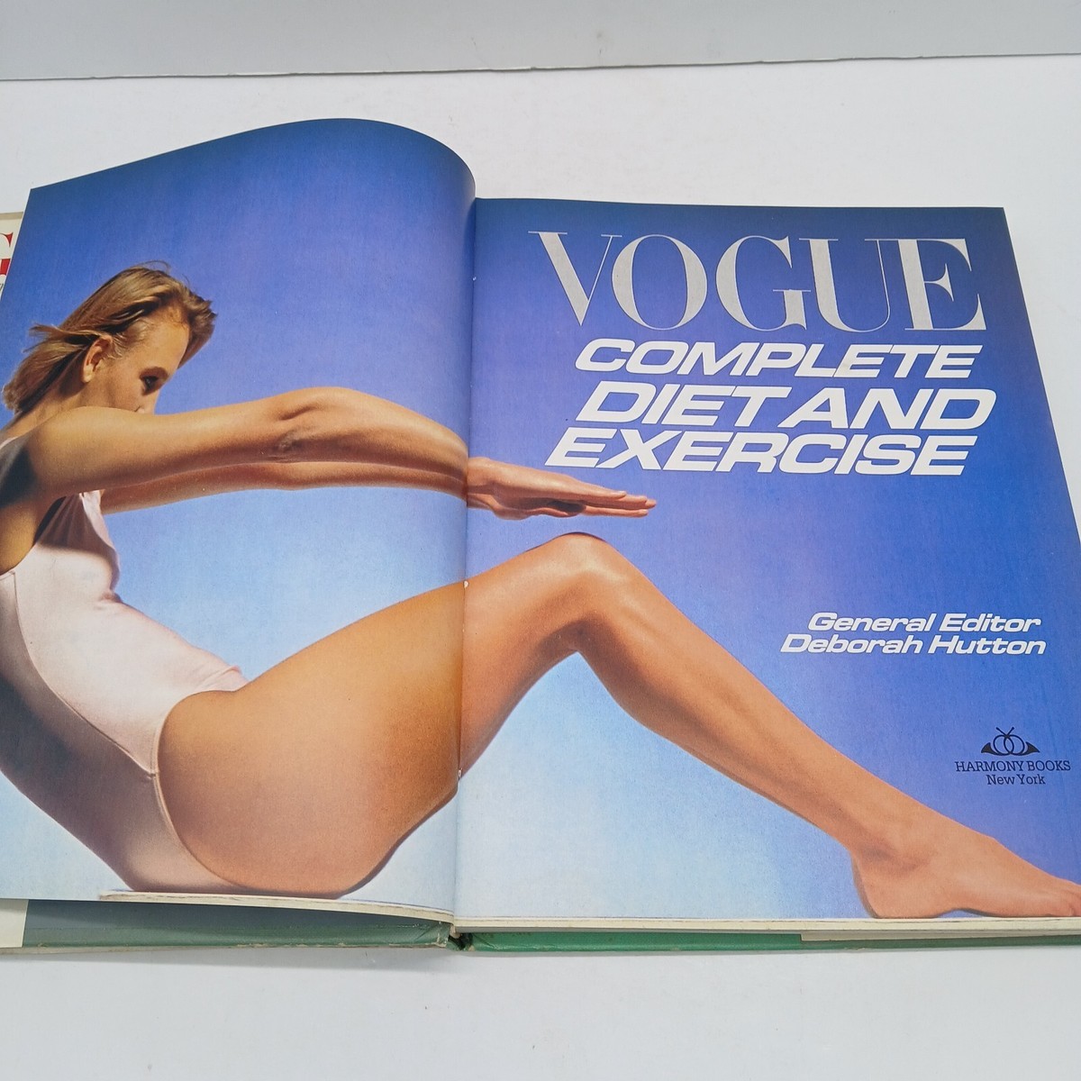 Vogue Complete Diet And Exercise By Deborah Hutton Hardcover 1985