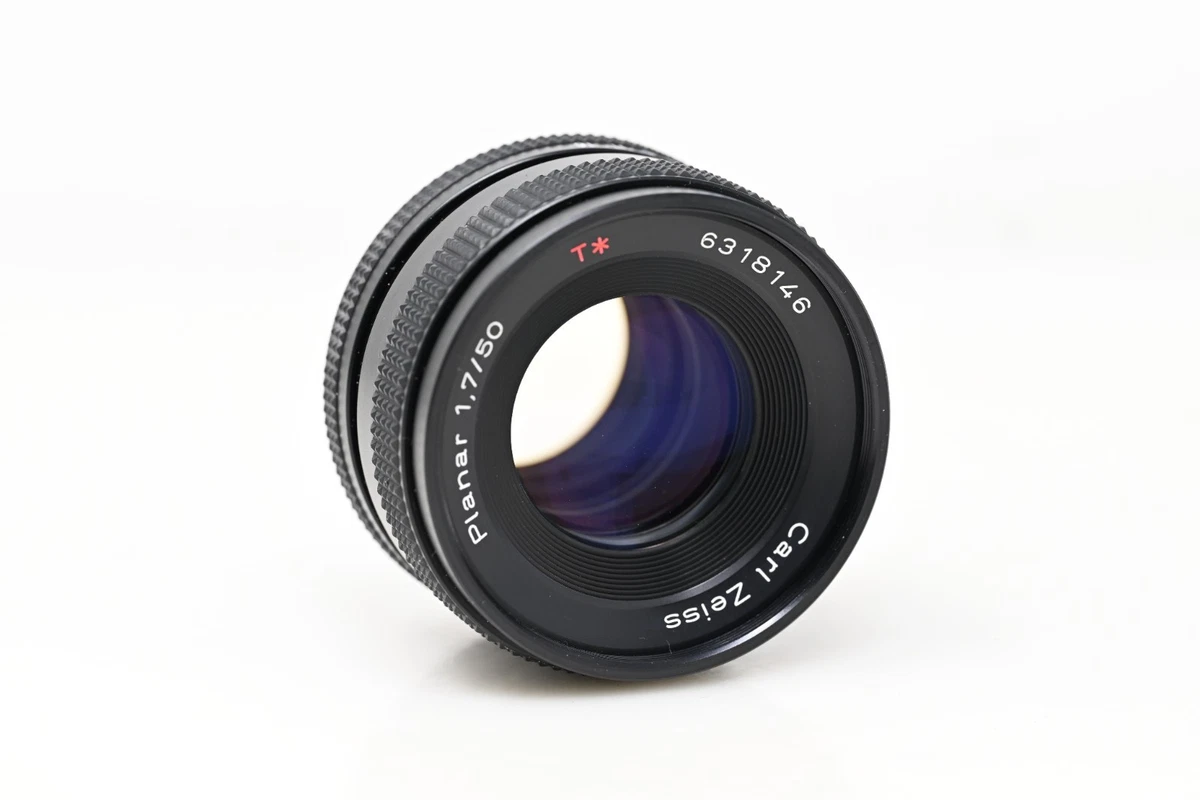 ZEISS Planar T* Camera Lenses 50mm Focal f/1.7 Maximum Aperture