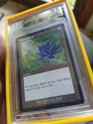 Magic: BLACK LOTUS 30th ANNIVERSARY Edition P9 Beckett BGS 9.5 Mtg