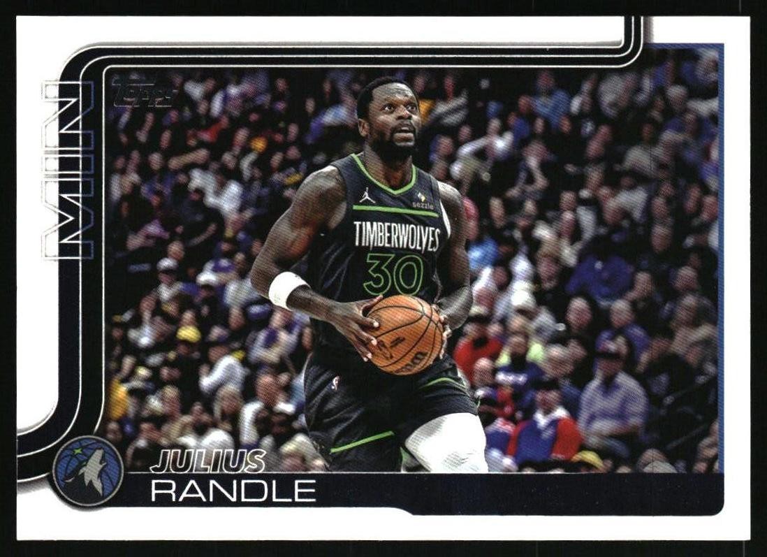 2025-26 Topps #110 Julius Randle Minnesota Timberwolves | eBay