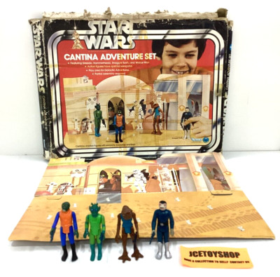 1978 VINTAGE KENNER STAR WARS CANTINA ADVENTURE SET SEAR EXCLUSIVE