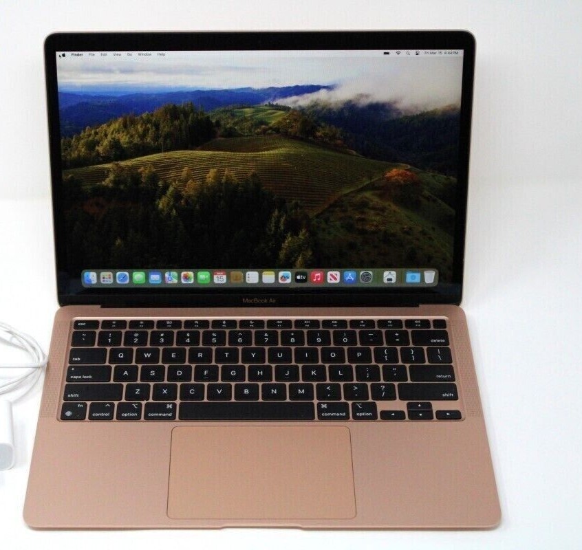 Apple M1 MacBook Air 13in (512GB SSD, M1, 8GB) Laptop - Gold | eBay