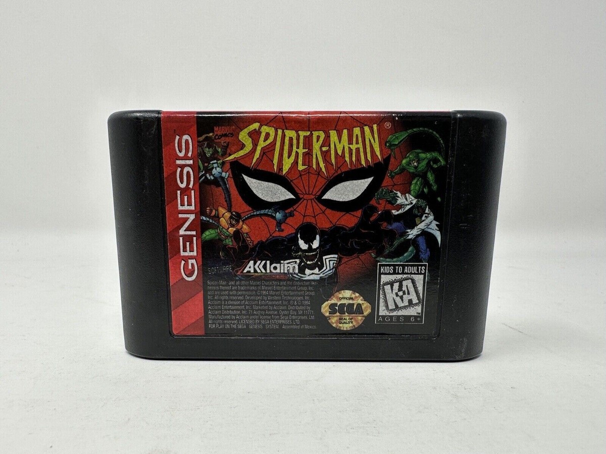 Spider-Man Sega GENESIS | eBay