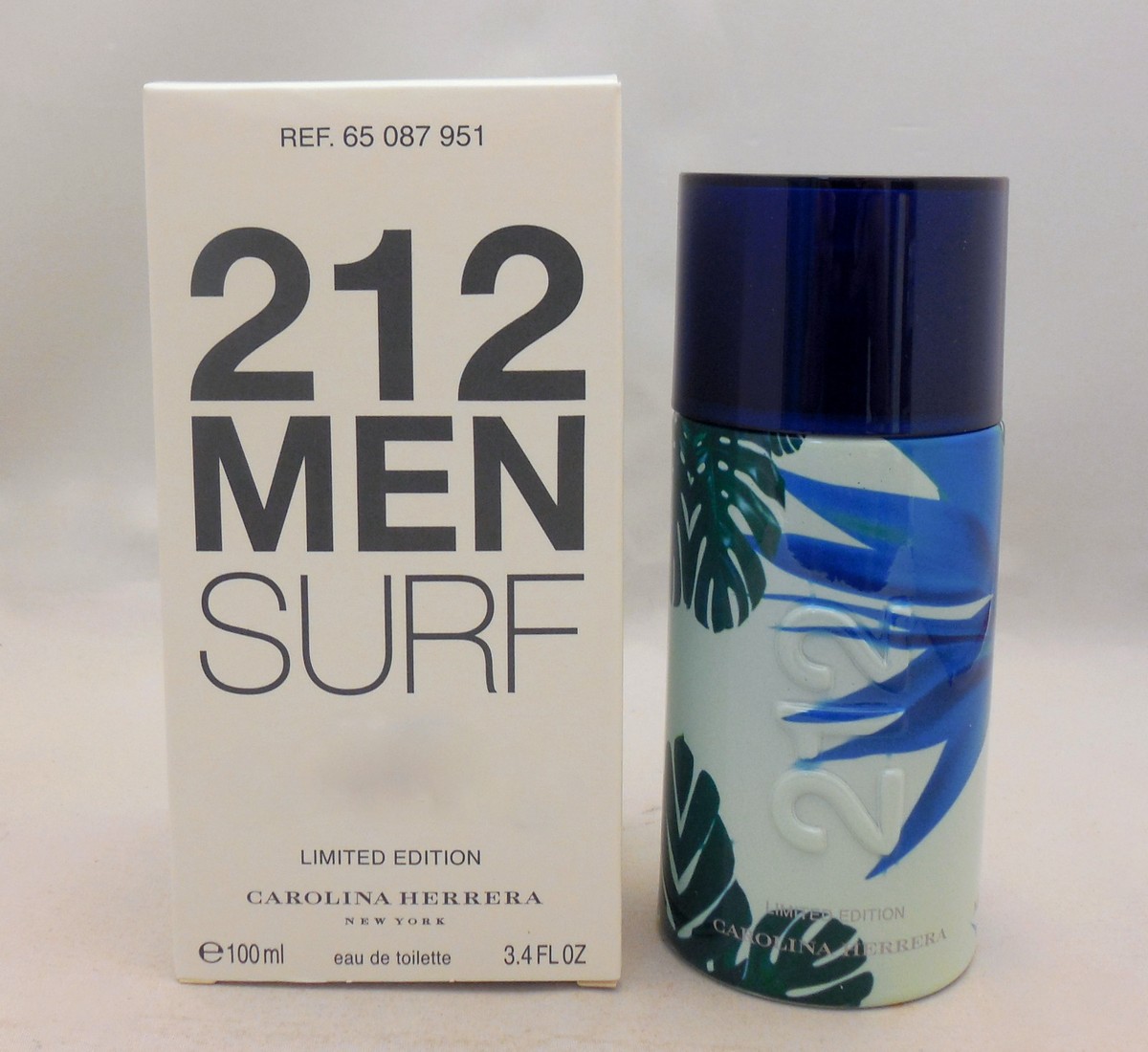 CAROLINA HERRERA 212 MEN SURF EAU DE TOILETTE SPRAY LTD EDI 100ML