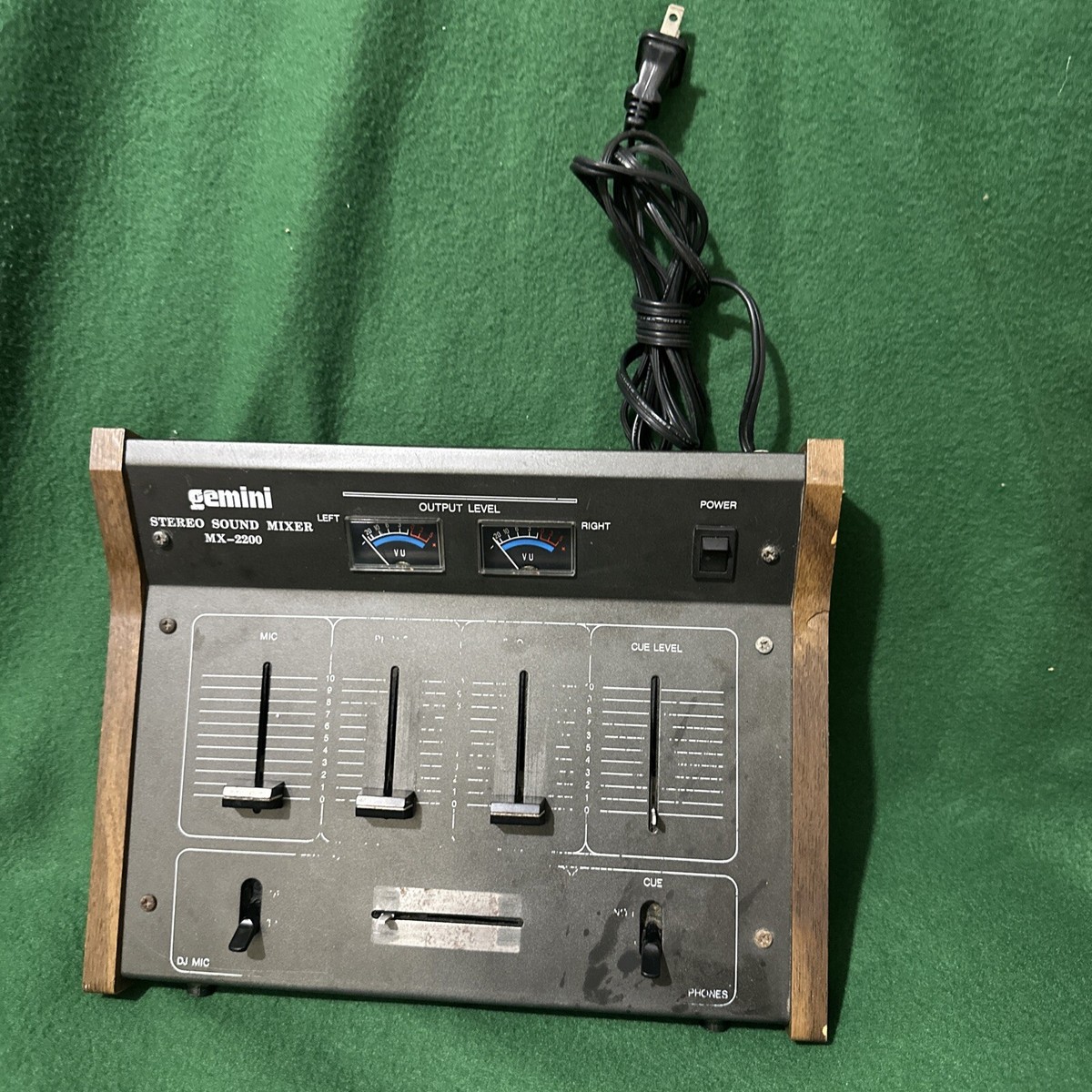 gemini stereo preamp mixer pmx-2200 Dj Jazzy Jeff Version Hiphop