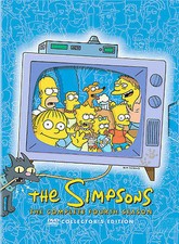 The Simpsons - The Complete Fourth Season (DVD, 2009, 4-Disc Set