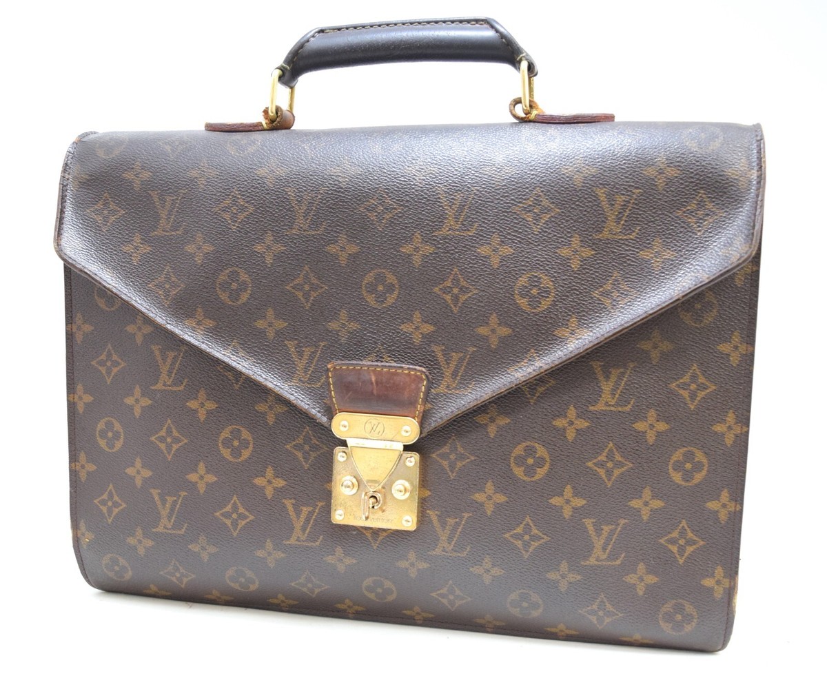 Auth Louis Vuitton Serviette Conseiller Briefcase Monogram M53331