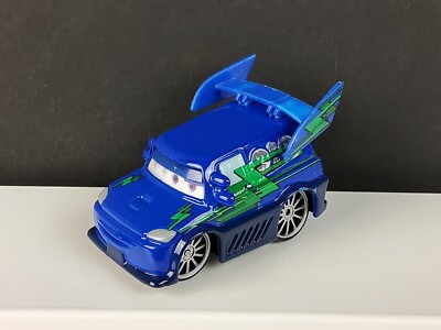 Disney Pixar Cars Diecast 1:55 Mattel Lenticular Eyes DJ Blue