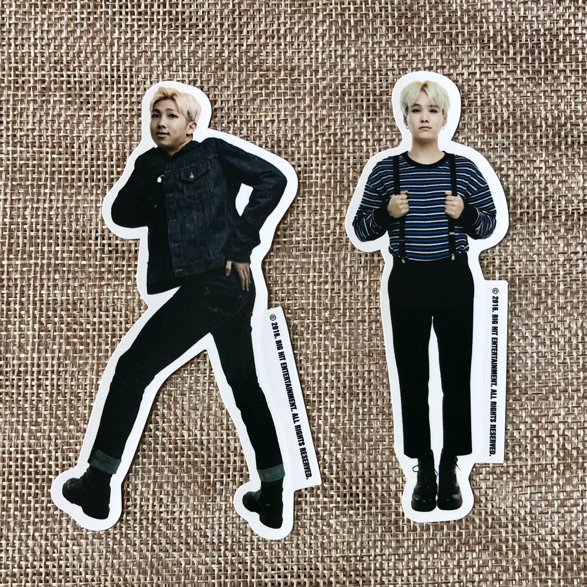 BTS GROUP [ 2nd Muster ZIP CODE 22920 ] Official Sticker Set / New