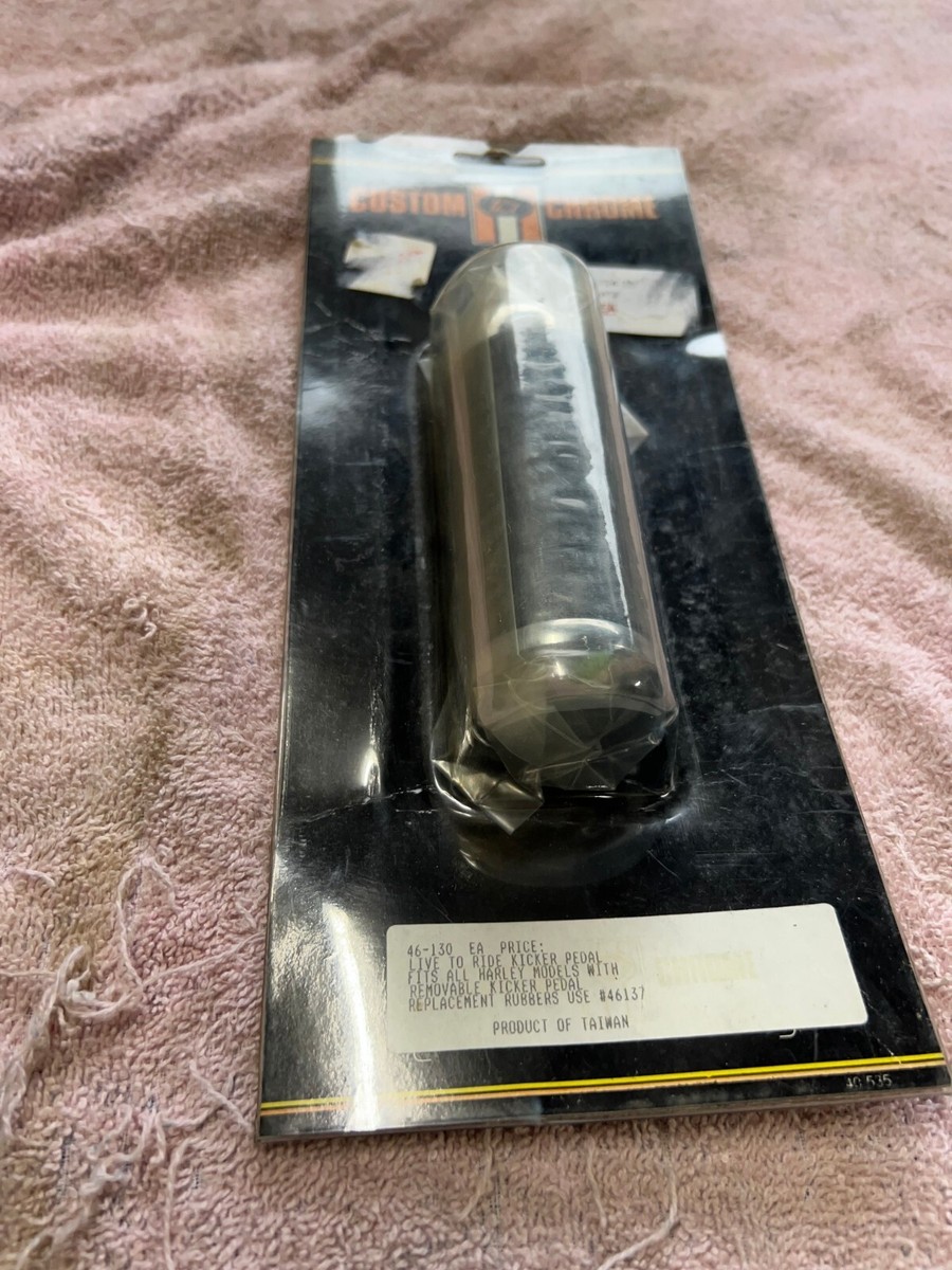 CUSTOM CHROME LIVE TO RIDE KICKER PEDAL | eBay