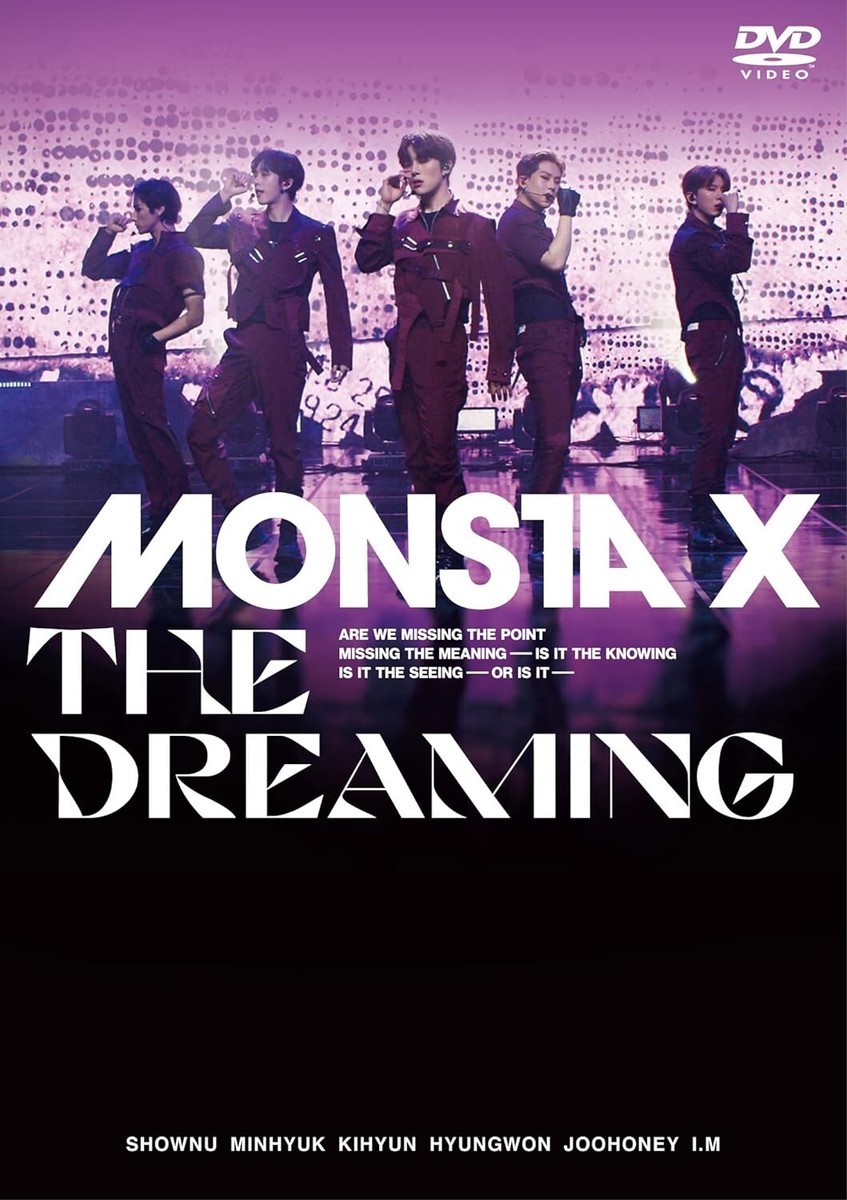 New MONSTA X THE DREAMING JAPAN STANDARD EDITION DVD EYBF-13940