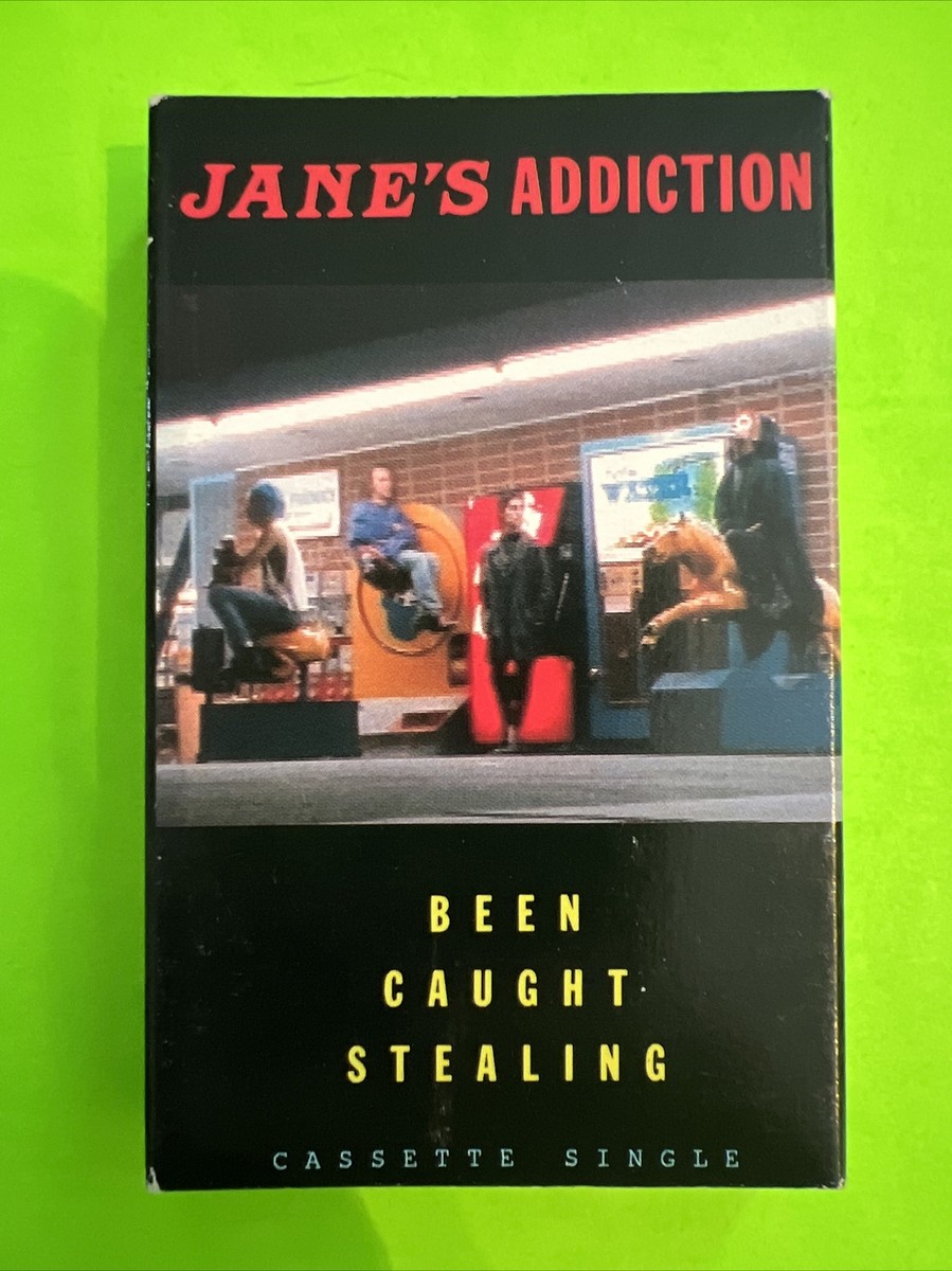 JANES ADDICTION-BEEN CAUGHT STEALING CASSETTE RARE EX Condition | eBay