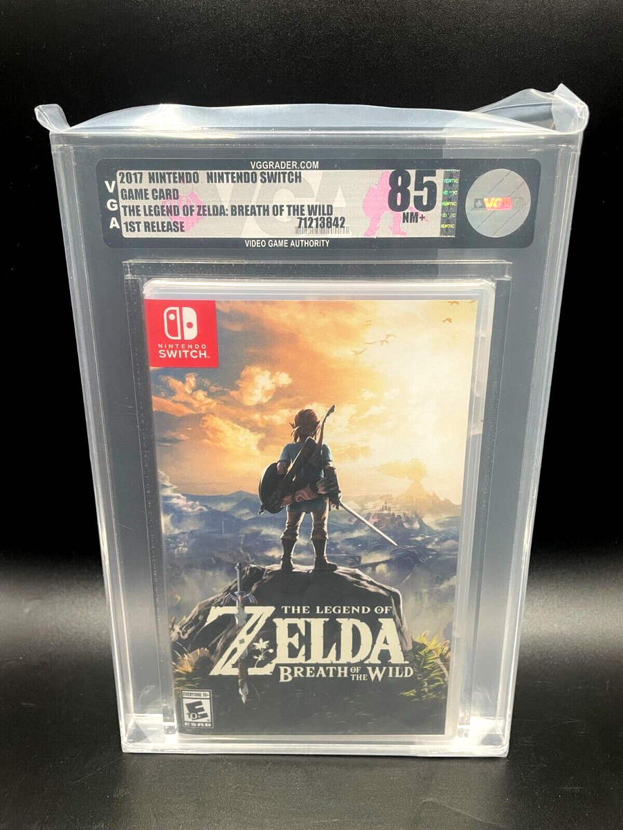 Zelda Breath of the Wild Nintendo Switch Sealed 1st Print 105211A