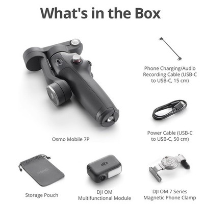 DJI Osmo Mobile 7P 3-Axis Phone Gimbal Stabilizer for Smartphone