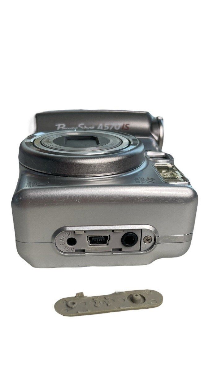 Canon Digital Camera PowerShot A570 IS PC1225 7.1 MP 4X Zoom