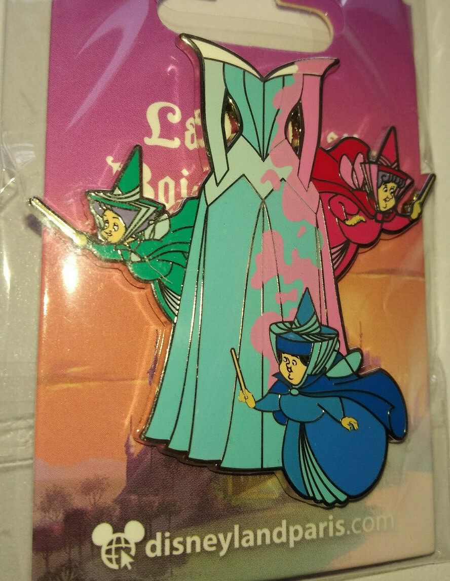 Sleeping Beauty Aurora Gown w Fairies Dlp Dlrp Disney Land Paris