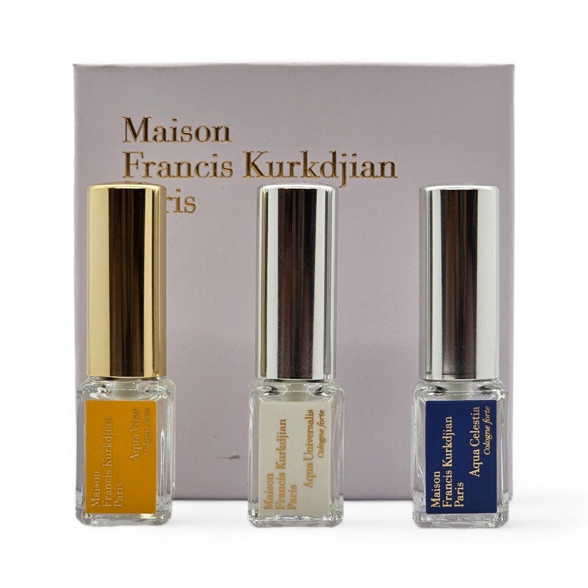 Maison Francis Kurkdjian Cologne Forte Discovery Set – 3 x 5ml 15