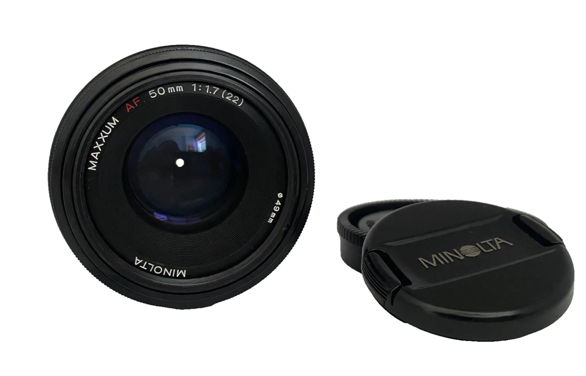 Minolta A-mount 50mm Focal Camera Lenses for sale | eBay