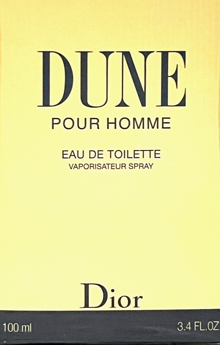 CHRISTIAN DIOR DUNE POUR HOMME EAU DE TOILETTE SPRAY 3.4 Oz / 100