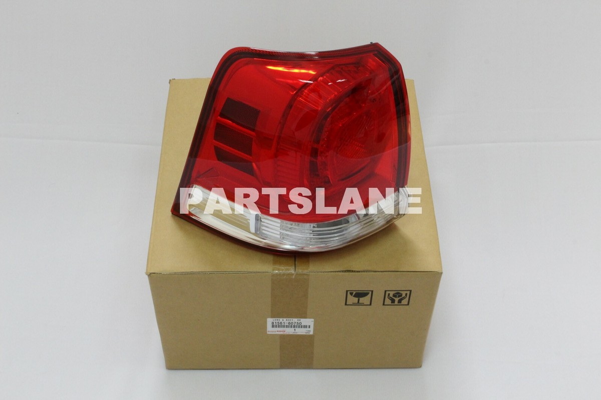 81561-60750 Toyota OEM Genuine LENS & BODY, REAR COMBINATION LAMP