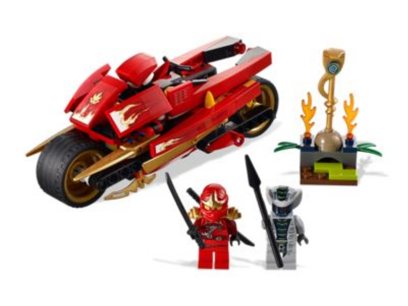 LEGO Ninjago Rise of the Snakes Kai's Blade Cycle Set #9441