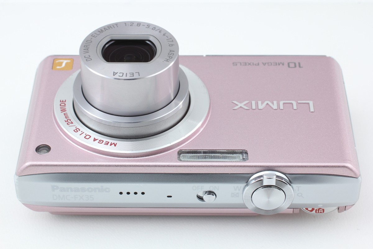 Panasonic LUMIX DMC-FX35 ピンク コンデジ 純正電池 Panasonic LUMIX