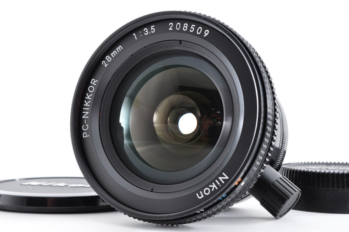 Nikon PC-Nikkor 28mm f/3.5 Wide Angle MF Shift Lens From JAPAN