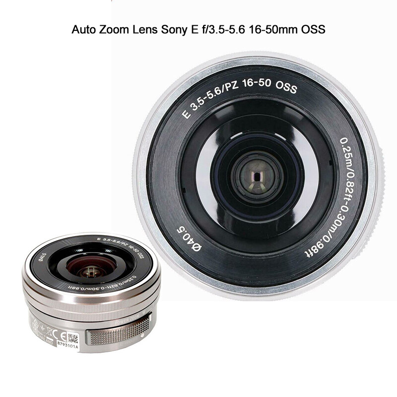 Auto Zoom Lens E 16-50mm f/3.5-5.6 OSS Silver for Sony a6000 a6100