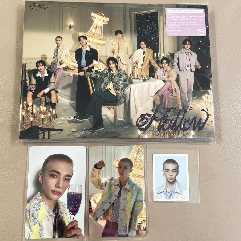 Stray Kids Hyunjin HOLLOW Japan B ver. Official CD + ZINE +