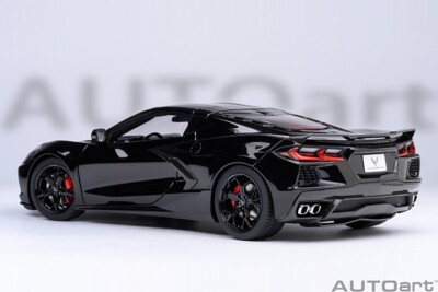 AUTOart CHEVROLET CORVETTE C8 STINGRAY Z51 1/18 BLACK 71280 | eBay