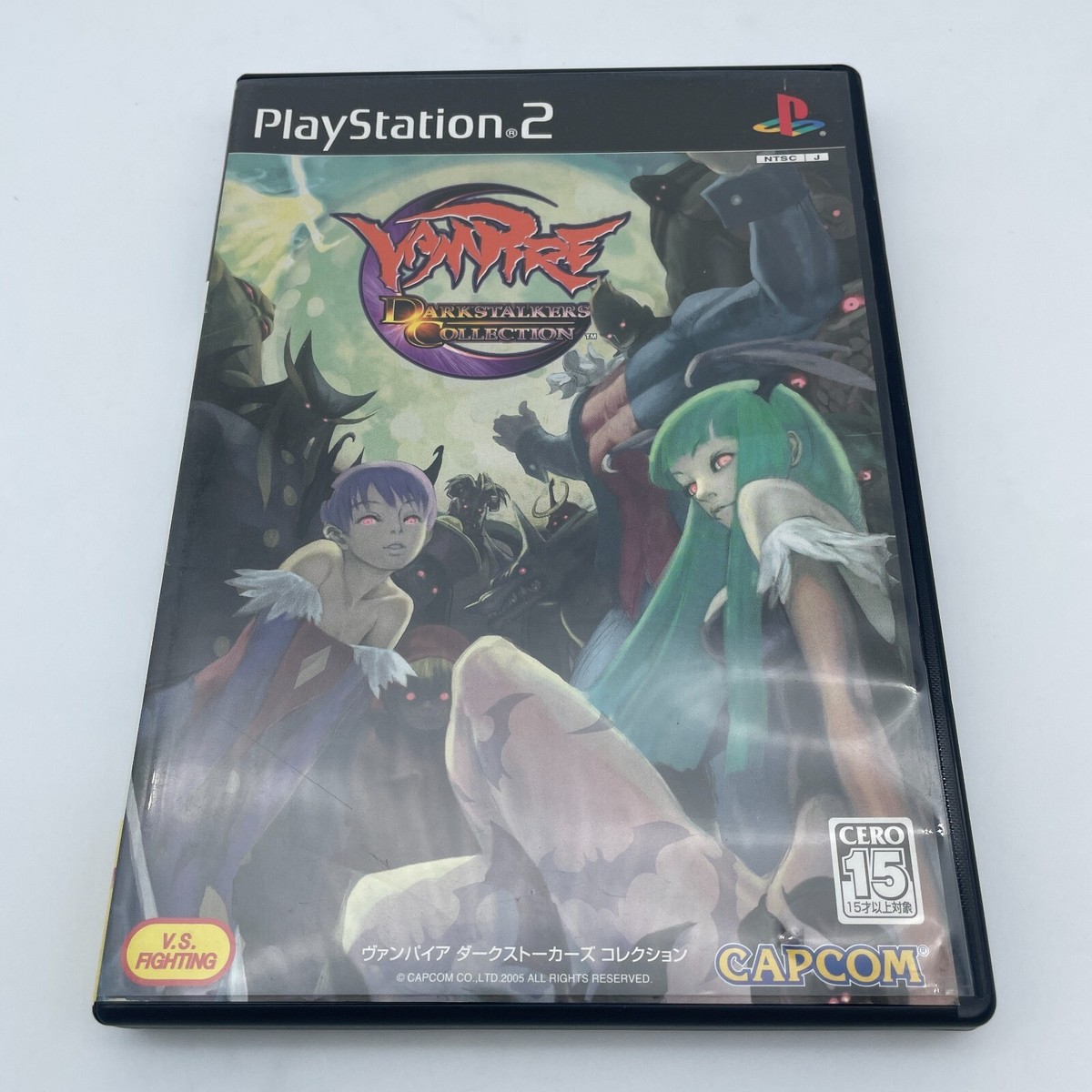 PS2 Vampire Darkstalkers Collection PlayStation 2 CAPCOM Japan