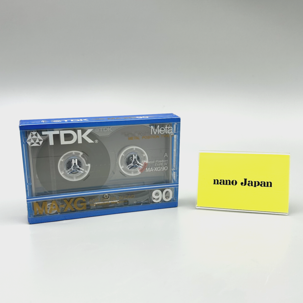 TDK MA-XG 90 MA-XG90 Audio Cassette Tape Type IV Metal Position