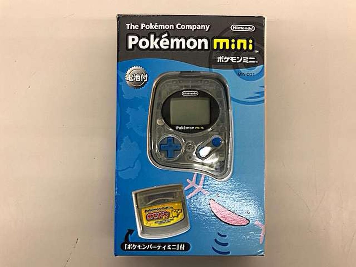 Nintendo Pokemon Mini Retro Game Wooper Blue Min-001 with BOX | eBay
