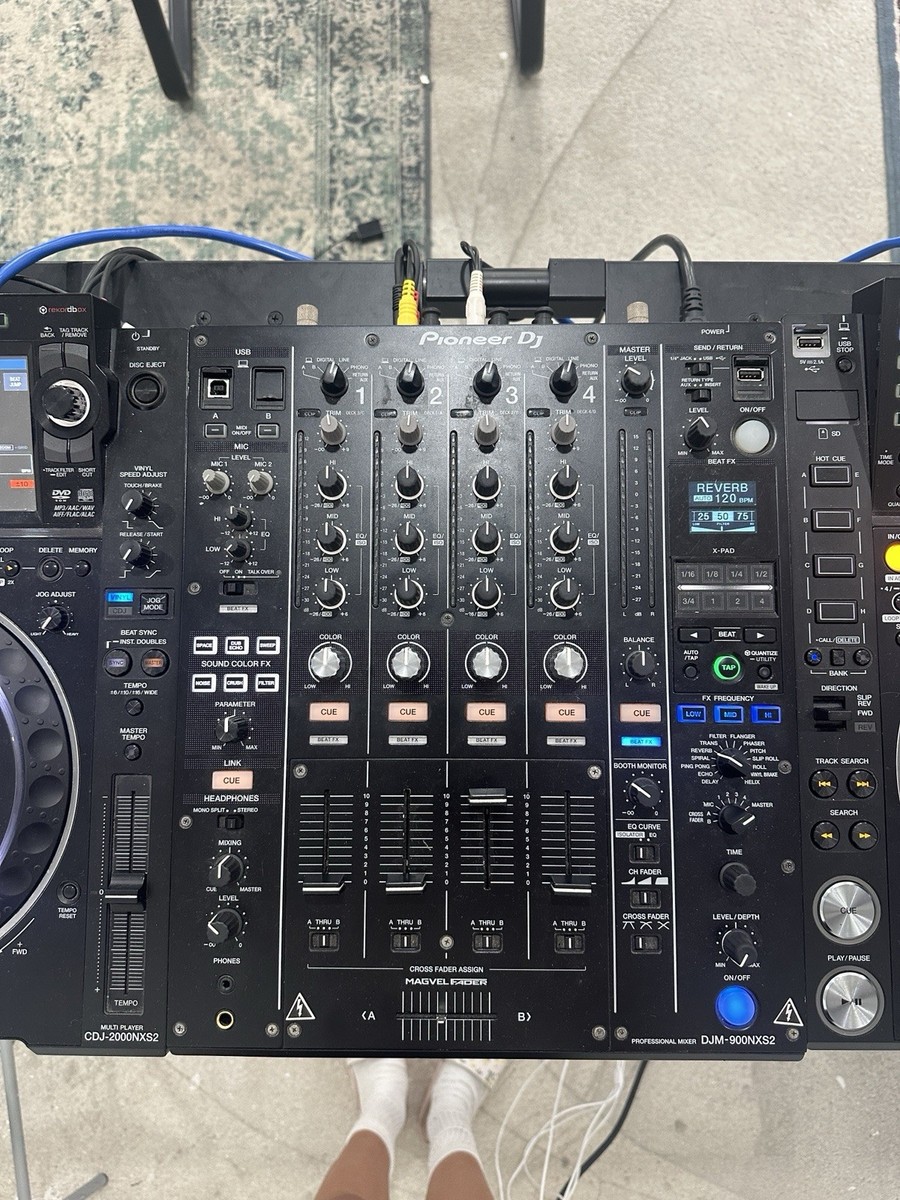 pioneer dj cdj-2000 nxs2 set with djm-900-nxs2 | eBay