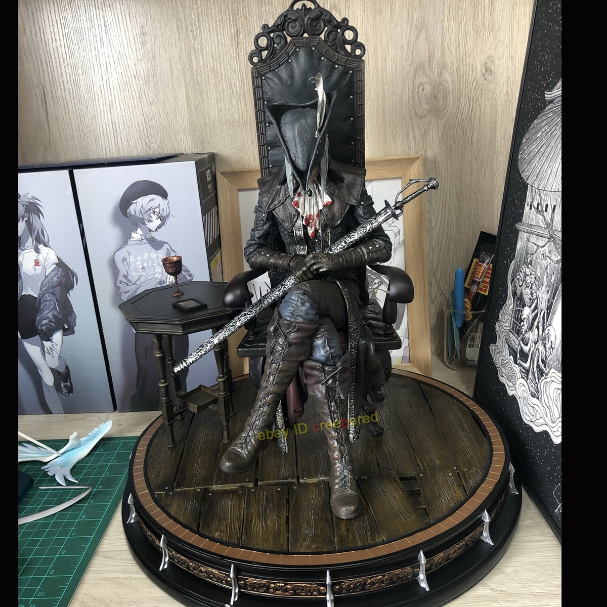 P1S Bloodborne Lady Maria 1/4 Resin Astral Clocktower Statue