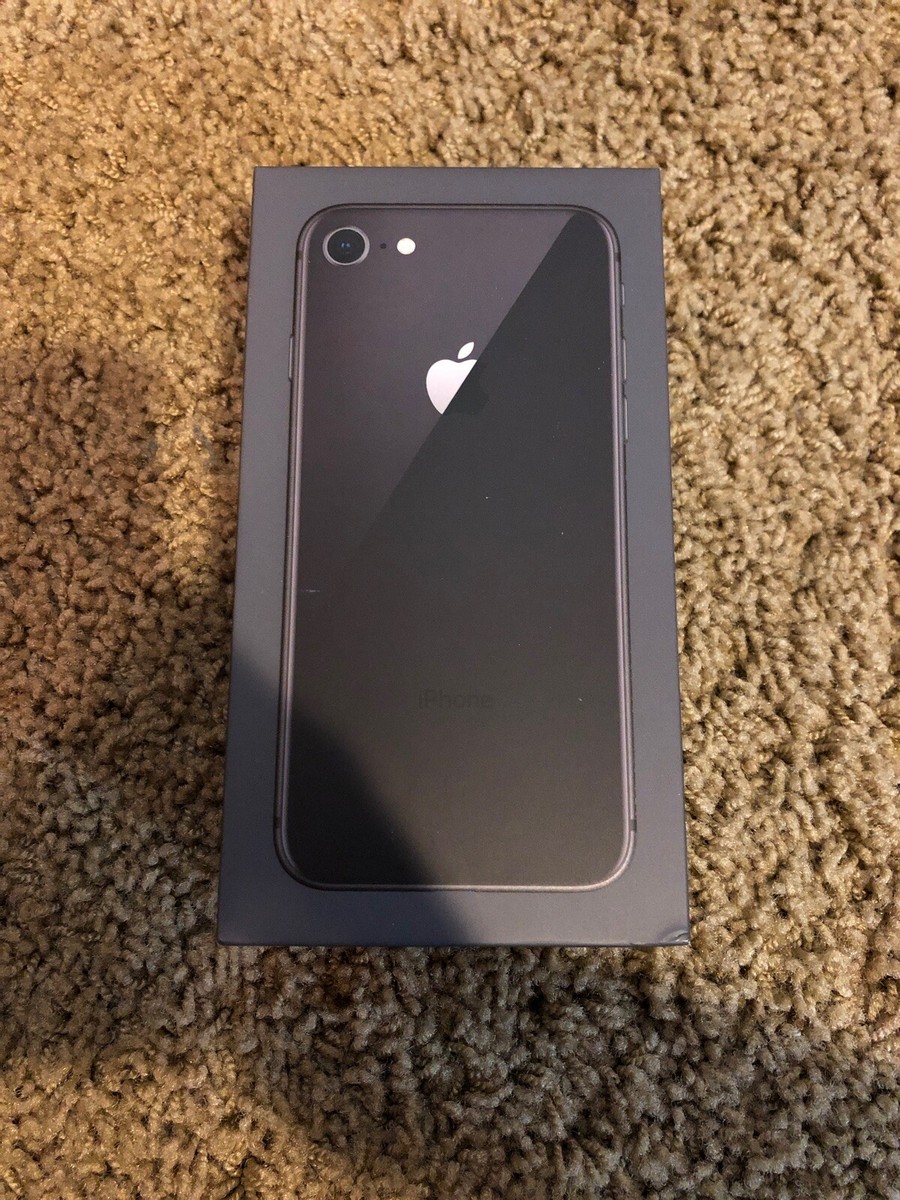 iPhone 8 (64GB) Black — BOX ONLY!!!!! | eBay