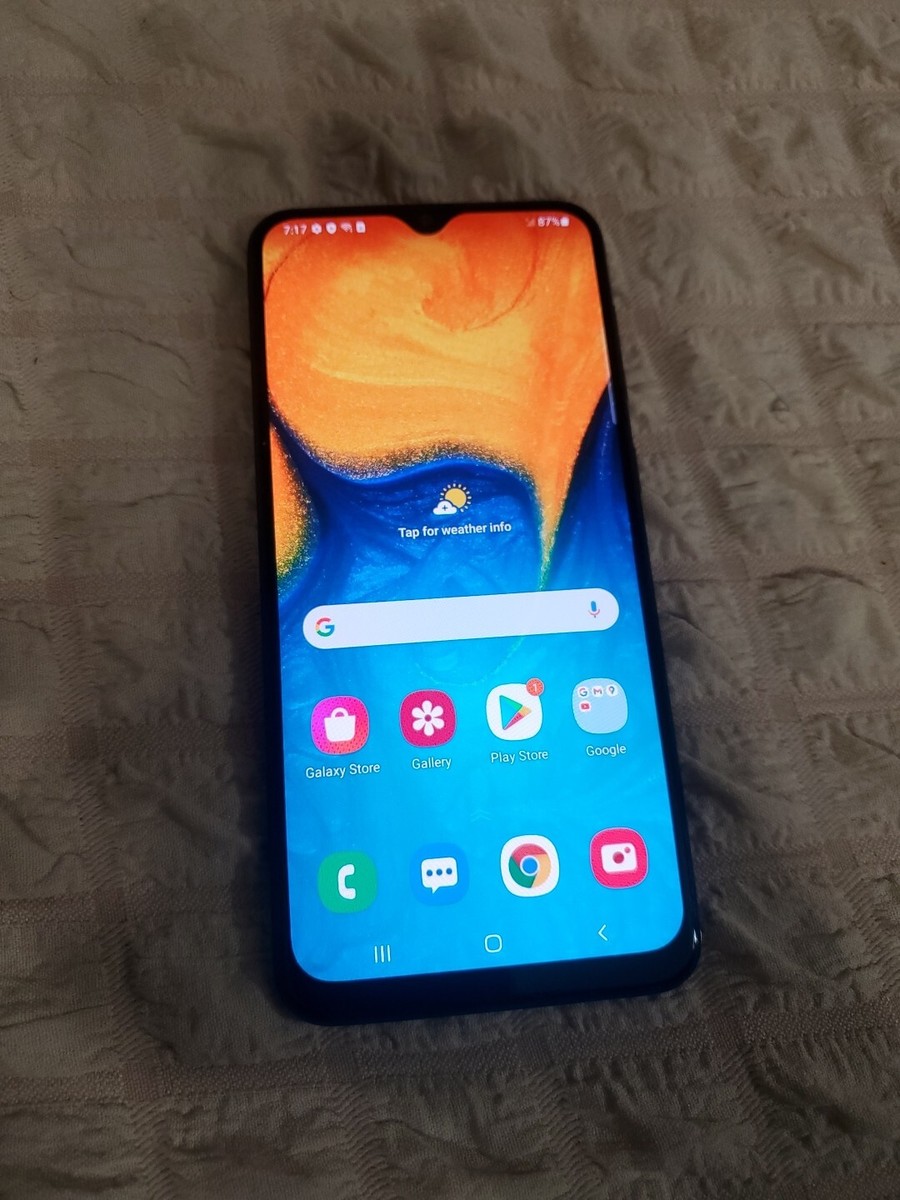 Samsung Galaxy A20 SM-A205U - 32 GB - Black (Unlocked) (Single SIM