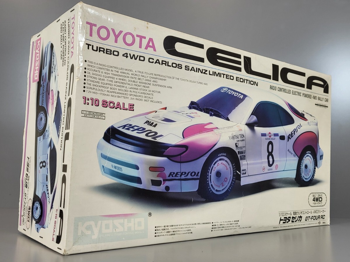 Kyosho 1/10 Electric RC Toyota Celica Turbo GT4 4WD Carlos Sainz