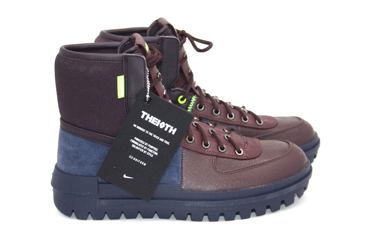 NIKE XARR HIKING BOOT WATER RESISTANT BQ5240-400 OBSIDIAN/ELETRIC