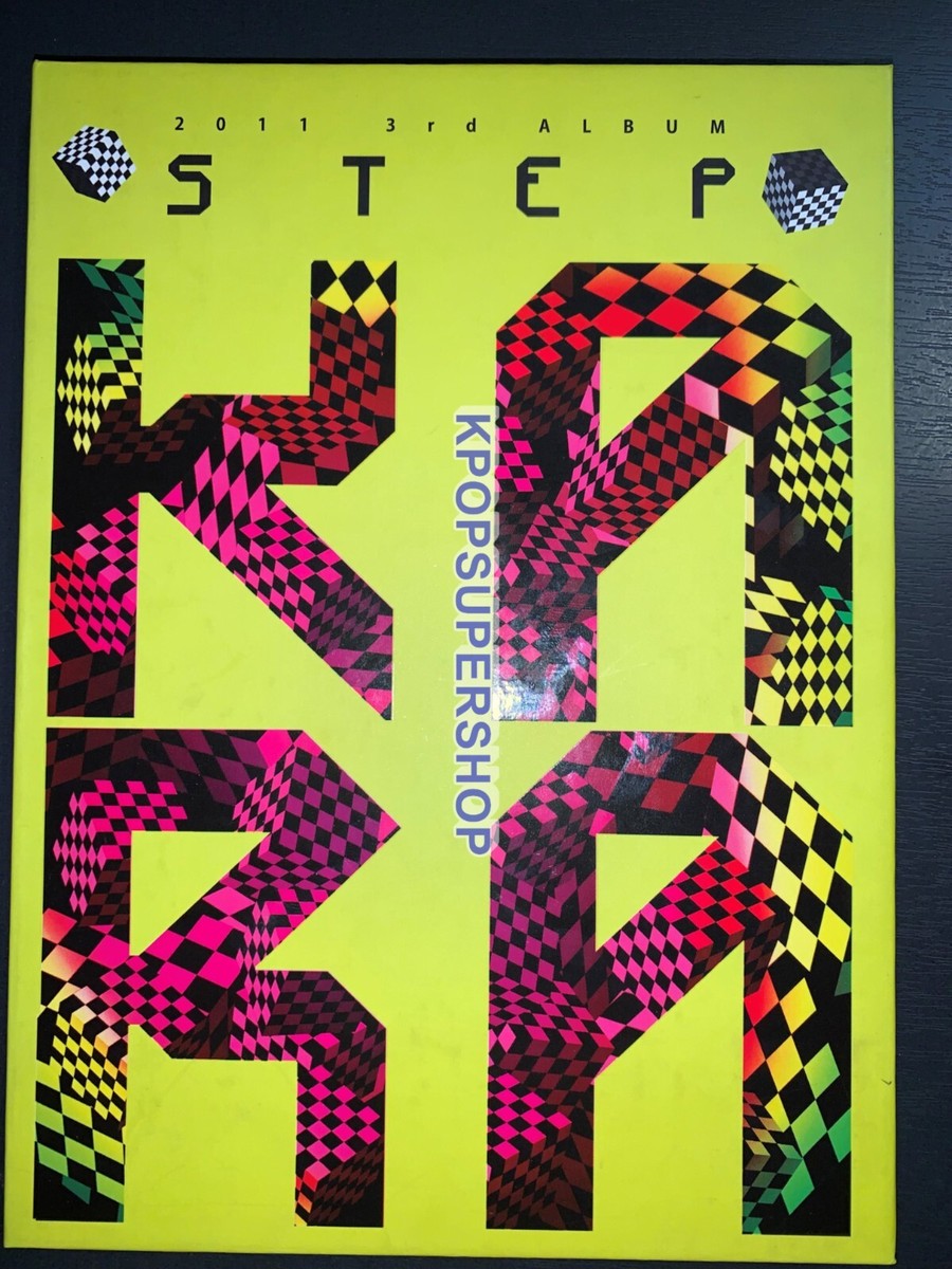 Kara 3rd Album Step CD Photobook Great OOP Rare Normal Edition Goo