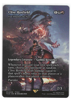 クライヴロズフィールド Foil 英語版 S*y様 英語 クライヴ・ロズ