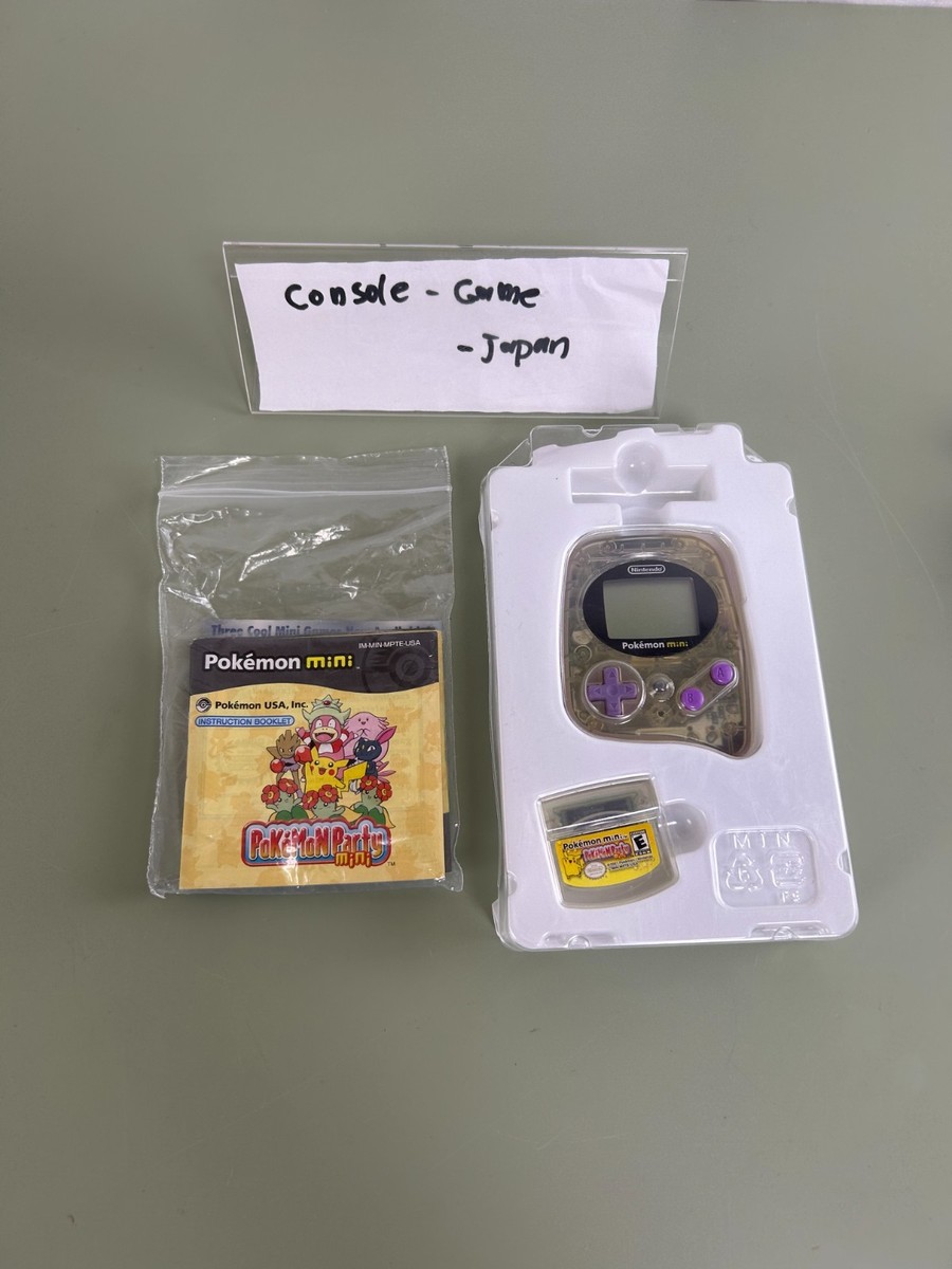 Pokemon Mini SMOOCHUM PURPLE Console MIN-001 From Japan | eBay